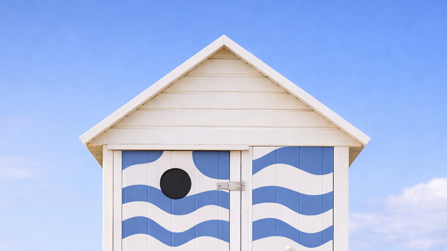 Cabane de plage Plage Plage