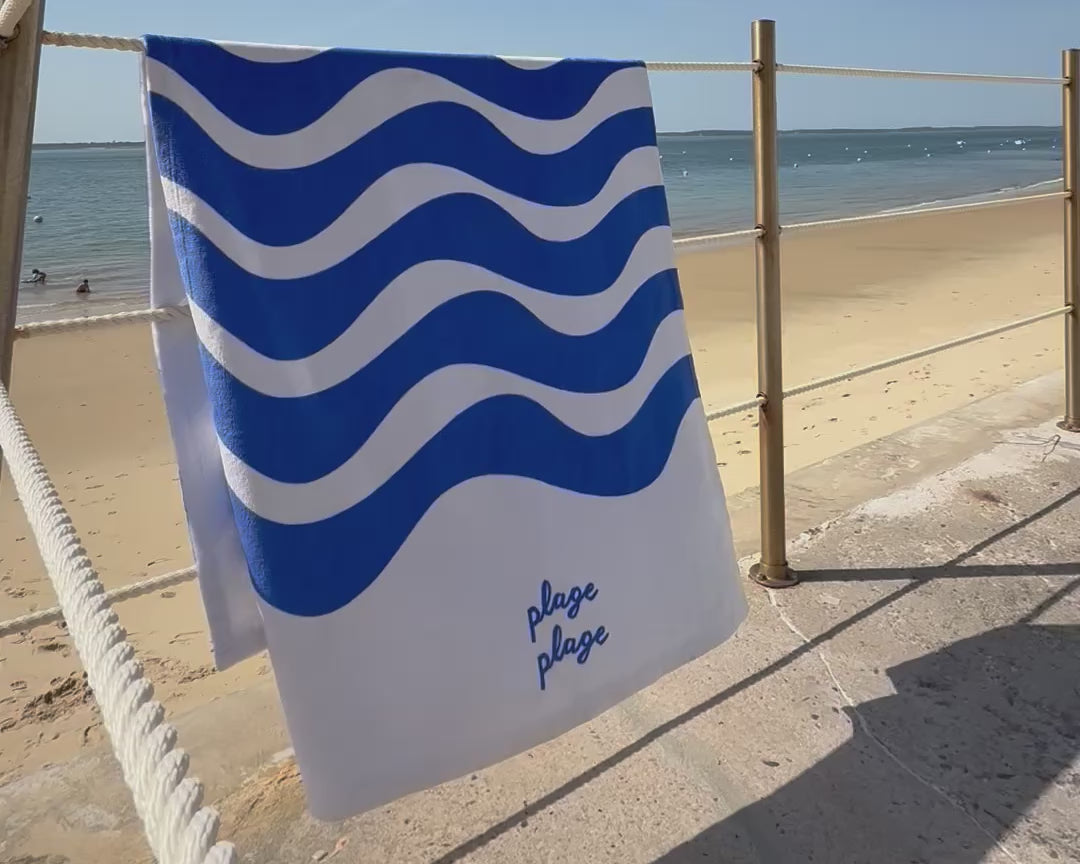 Charger la vidéo : Serviettes de plage